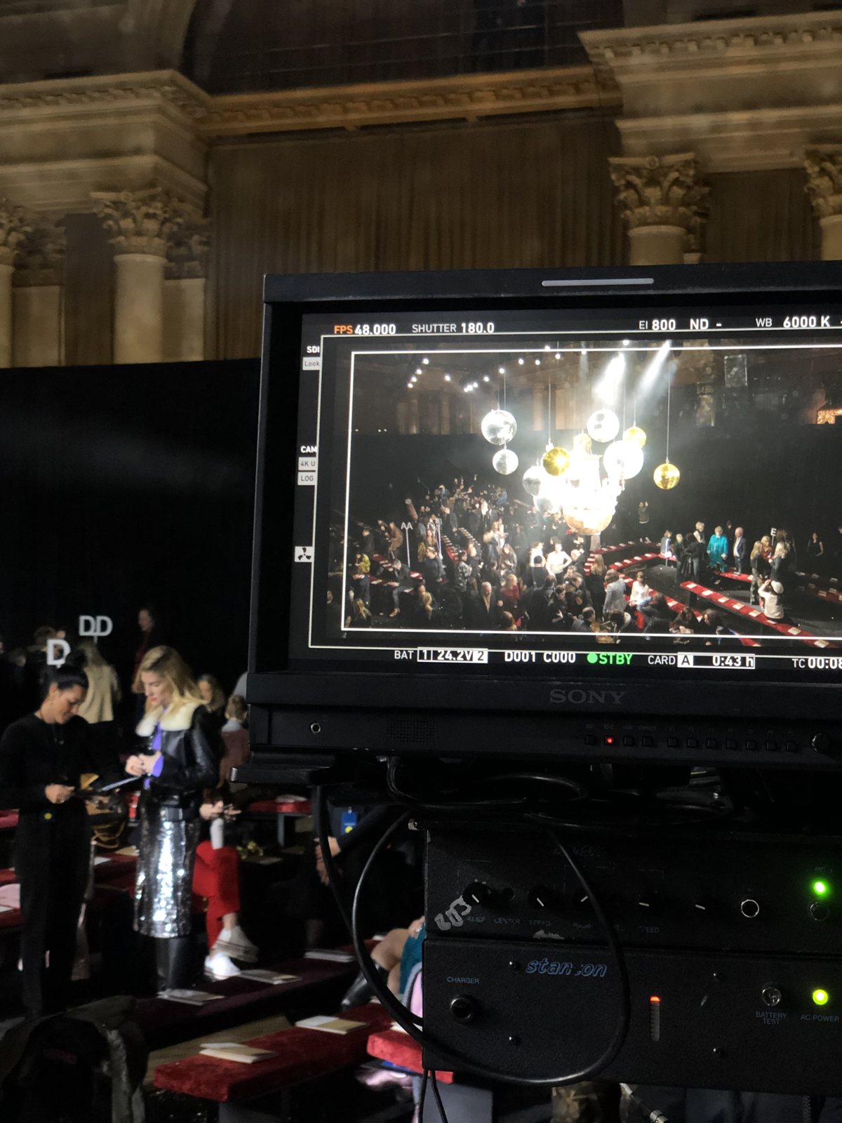 Show monitor, Calvin Klein